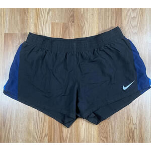 Nike Shorts Womens XL Black Dri-Fit Athletic Running Swimming Cross Training